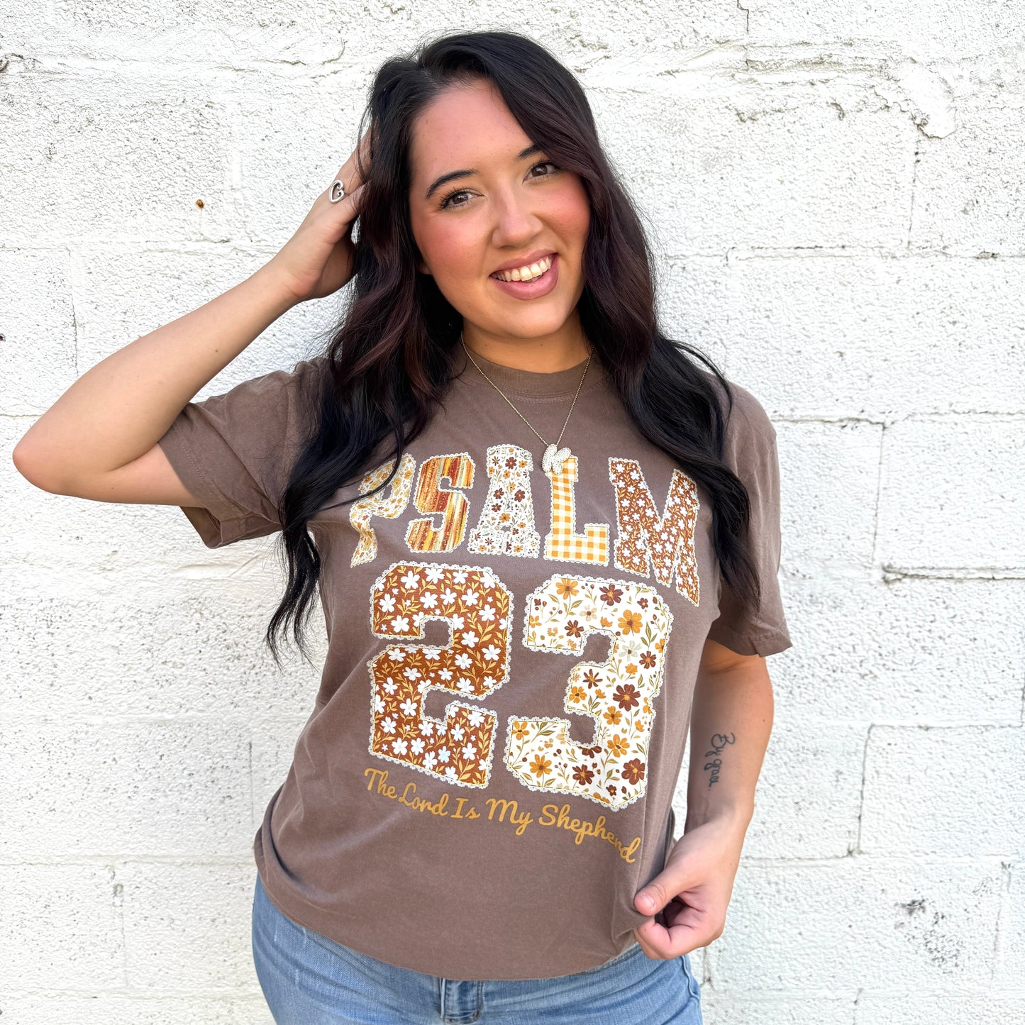 Floral Psalm: 23 Graphic Tee