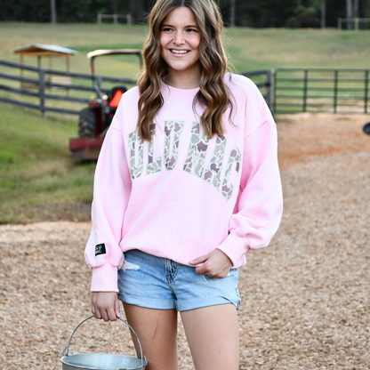 CAMO- LIGHT PINK / Medium