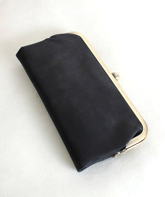 Lock Clutch Bag: Black