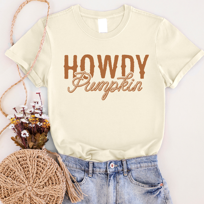 Howdy Pumpkin Rope Graphic Tee