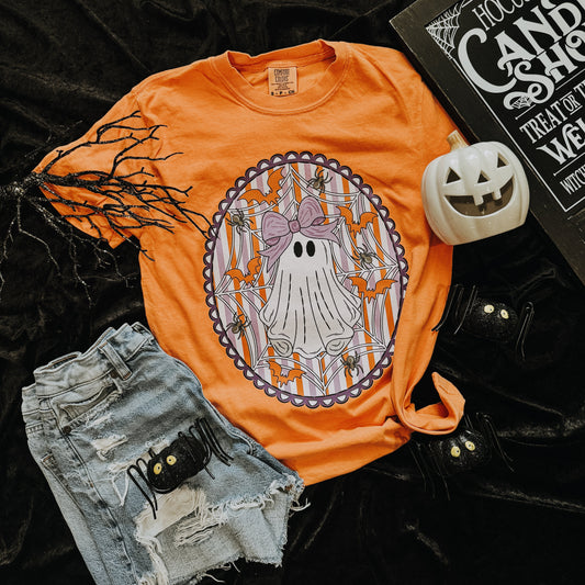 Girly Ghost Web Soft Graphic Tee