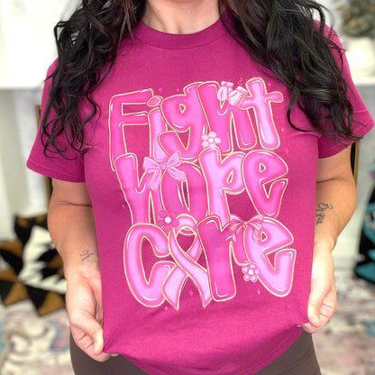 Fight. Hope. Cure. Graphic Tee