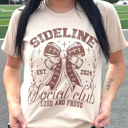 Sideline Social Club Graphic Tee