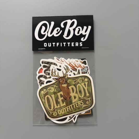 OLE BOY Outdoor Sticker Pack