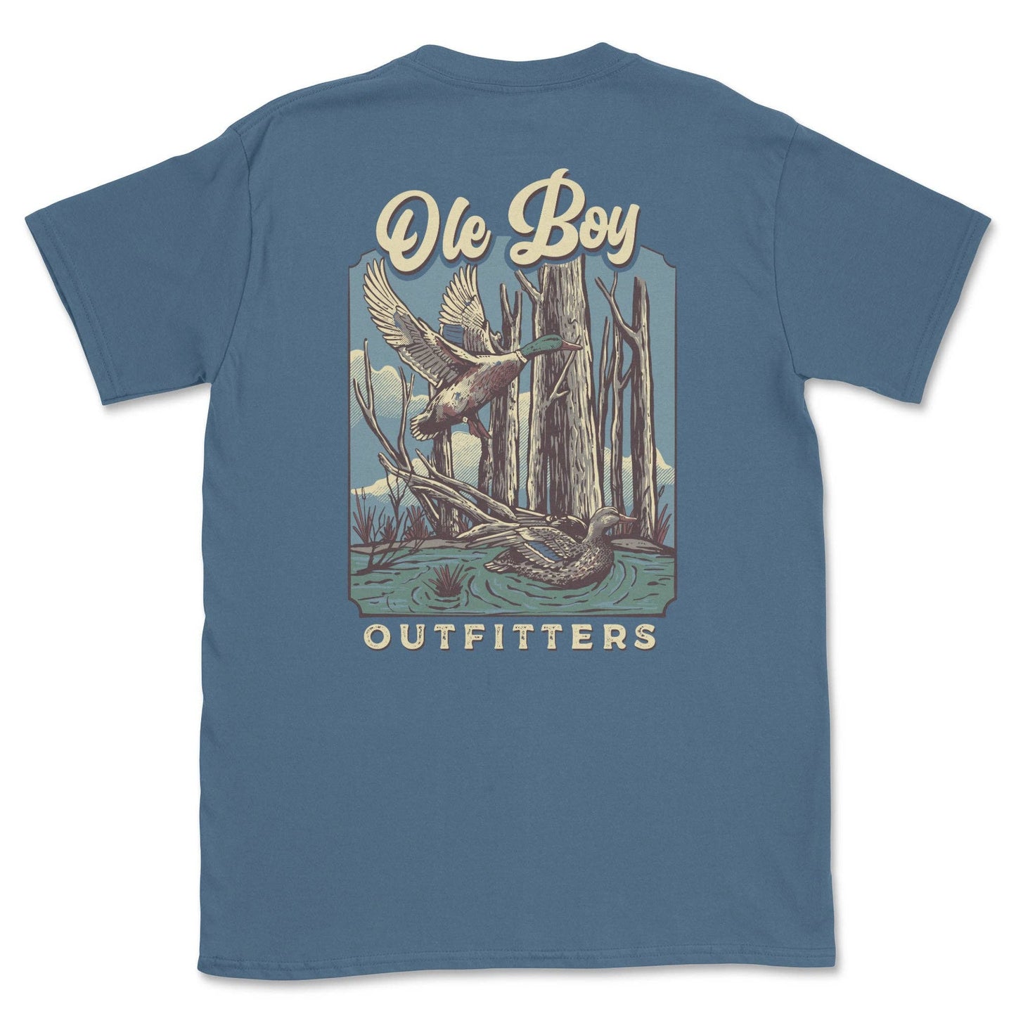 OLE BOY Mallard Marsh Tee: M