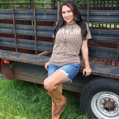 FestiviTees Women - Apparel - Shirts - T-Shirts Darlin’ Western Soft Graphic Tee