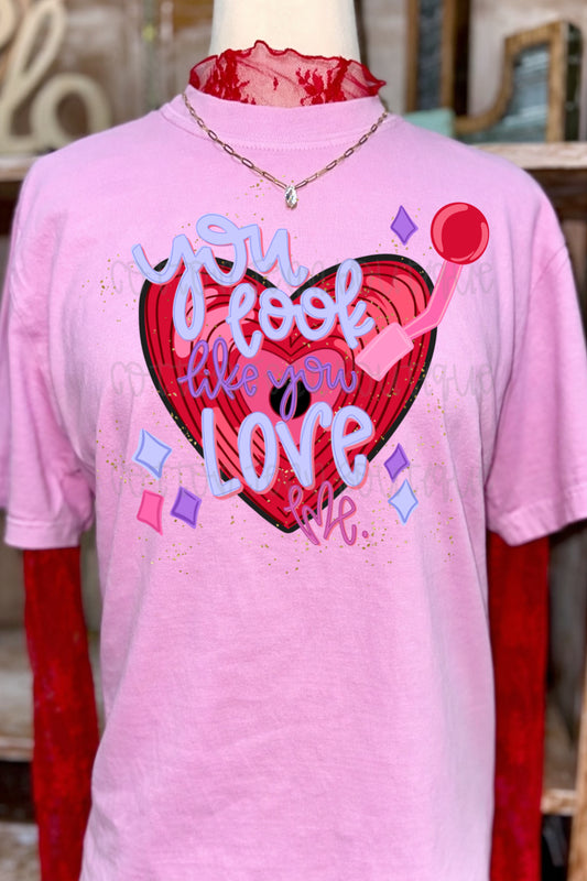 You look like you love me